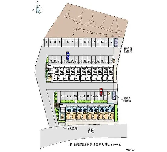 仙台市青葉区折立１丁目 月極駐車場